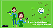 Beauty parlour services and better style and look at your doorstep