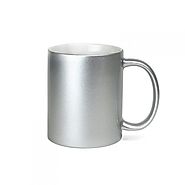 Buy Customized Silver Mug | Full Silver Coffee Mugs In India by PrinTOG @399