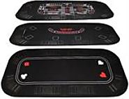 8 Players Texas Holdem Deluxe Poker Table Top 3 in 1 Table Top