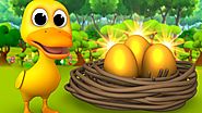 Duck & it's Golden Eggs Story | బాతు దాని బంగారు గుడ్లు తెలుగు నీతి కధ | 3D Kids Fairy Moral Stories