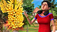 Magical Banana Tree Story in Telugu | మాయా అరటిపళ్ల చెట్టు తెలుగు కథ | 3D Animated Telugu Stories