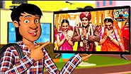 Greedy Cable Operator Story | लालची केबल ऑपरेटर कहानी | Comedy Stories | 3D Hindi Kahaniya | KAKA TV