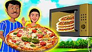 Magical Pizza Machine Story | जादुई पिज़्ज़ा मशीन कहानी Hindi Kahaniya | Magical Stories Funny Videos