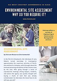 Environmental Site Assessment - Why Do You Require It?