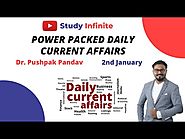 LIVE | Daily Current Affairs through MCQs 2nd JAN 2020. | by Dr.Pushpak | SBI | BANKING | RBI | IBPS
