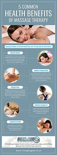 5 Common Health Benefits of Massage Therapy