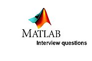 Matlab interview questions