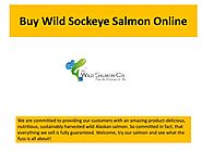 Buy Wild Sockeye Salmon Online
