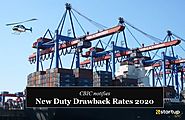 Government Notifies New Duty Drawback Rates 2020