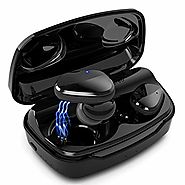 Wireless Earbuds Bluetooth 5.0 Headphones with EQ Presets, RoomyRoc Wireless Earphones with 6D Stereo HiFi Sound and ...
