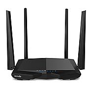 Tenda AC1200 Dual Band WiFi Router, High Speed Wireless Internet Router with Smart App, MU-MIMO for Home (AC6)