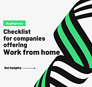 Checklist For Companies Offering Work from Home During Pandemic