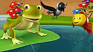 Clever Frog Telugu Story | తెలివైన కప్ప తెలుగు నీతి కధ - 3D Cartoon Fairy Moral Stories for Kids