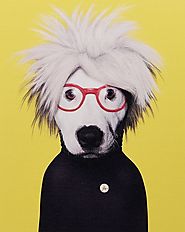 Dog Portrait By Andy Warhol Dog Art | The PHAG Shop