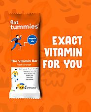 Vitamin Bar | Buy Natural & Fresh Orange Vitamin Bar Online – Flat Tummies