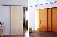 What are the important information before fitting a sliding door?