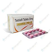 Tadarise Pro 20mg : Review, Side effects, Dosage | Strapcart