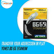Yones BG 65 Titanium Badminton String