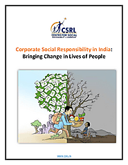 Corporate Social Responsibility in India: Bringing Change in Lives of People