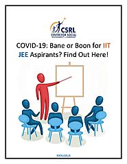COVID-19: Bane or Boon for IIT JEE Aspirants? Find Out Here!