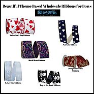 Beautiful Theme Based Wholesale Ribbons for Bows