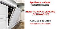 HOW TO FIX A LEAKING DISHWASHER ?