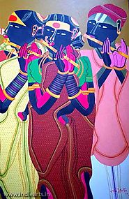 Thota Vaikuntam Paintings |Online Thota Vaikuntam Arts|Prints|Serigraphs