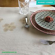 Decorative Floral Tablecloth - Market Street