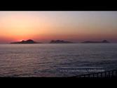Sunset on Islas Cies - Vigo, Spain