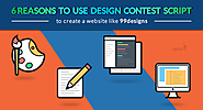 6 reasons to use design contest script to create a website like 99designs