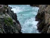 La Quebrada Cliff Divers (clavadistas) day dives: Acapulco, Mexico