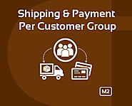 Shipping & Payment per Customer Group Magento 2 extension