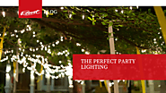 The Perfect Party Lighting - Rovert Lighting