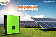 Certifications for solar PV inverters and their importance - Novergy Solar