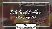 Taste Great Southern - Cornwall House Accommodation