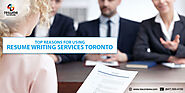 Top Reasons for using resume writing services Toronto
