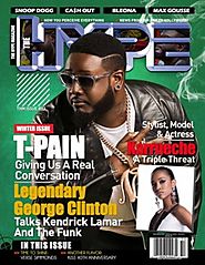 T-Pain and Karrueche cover winter issue of The Hype Magazine