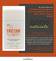 Friction Blister Treatment & Prevention | Zone Naturals