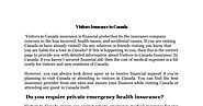 Visitors Insurance in Canada.pdf | DocDroid