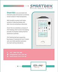 Smart Vending Machines & Interactive vending machines