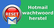Herstel vergeten / verloren Hotmail-wachtwoord op een zeer snelle manier