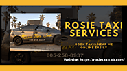 Book Taxis Near Me Online Easily – Rosie Taxi Cab