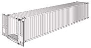 45ft High Cube Pallet Wide Containers | High Cube Pallet Wide Containers USA