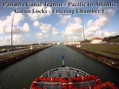 Panama Canal Time Lapse - Full Transit From the Pacific Ocean to the Atlantic