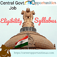 Central Govt Exam Eligibility & Syllabus | Career Opportunities