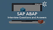 SAP ABAP Interview Questions and Answers | InterviewGIG