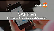 SAP Fiori Interview Questions and Answers | InterviewGIG