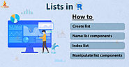 R List - How to create, index and manipulate list components - TechVidvan