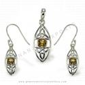 Wholesale Sterling Silver Gemstones Earrings, Wholesale silver Jewelry