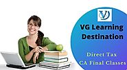 CA Final Virtual Classes Direct Tax and Indirect Tax